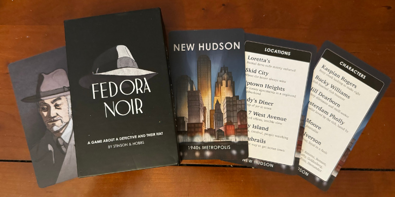 image from Review - Fedora Noir RPG